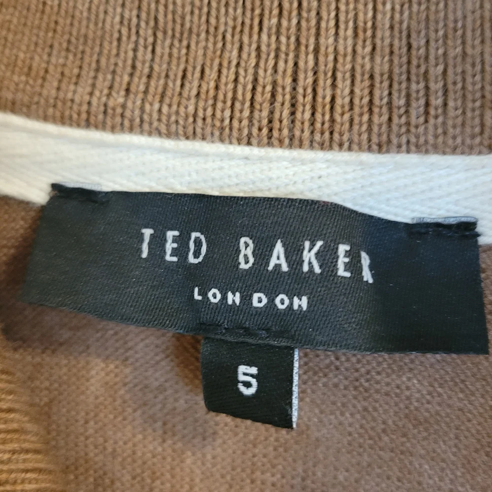 Ted Baker 100% Wool Quarter Zip Sweater - Picture 3 of 8